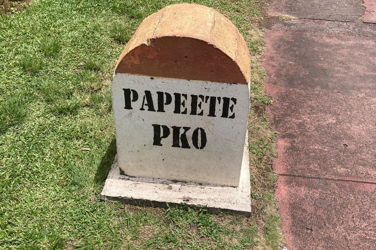 PK0 à Papeete
