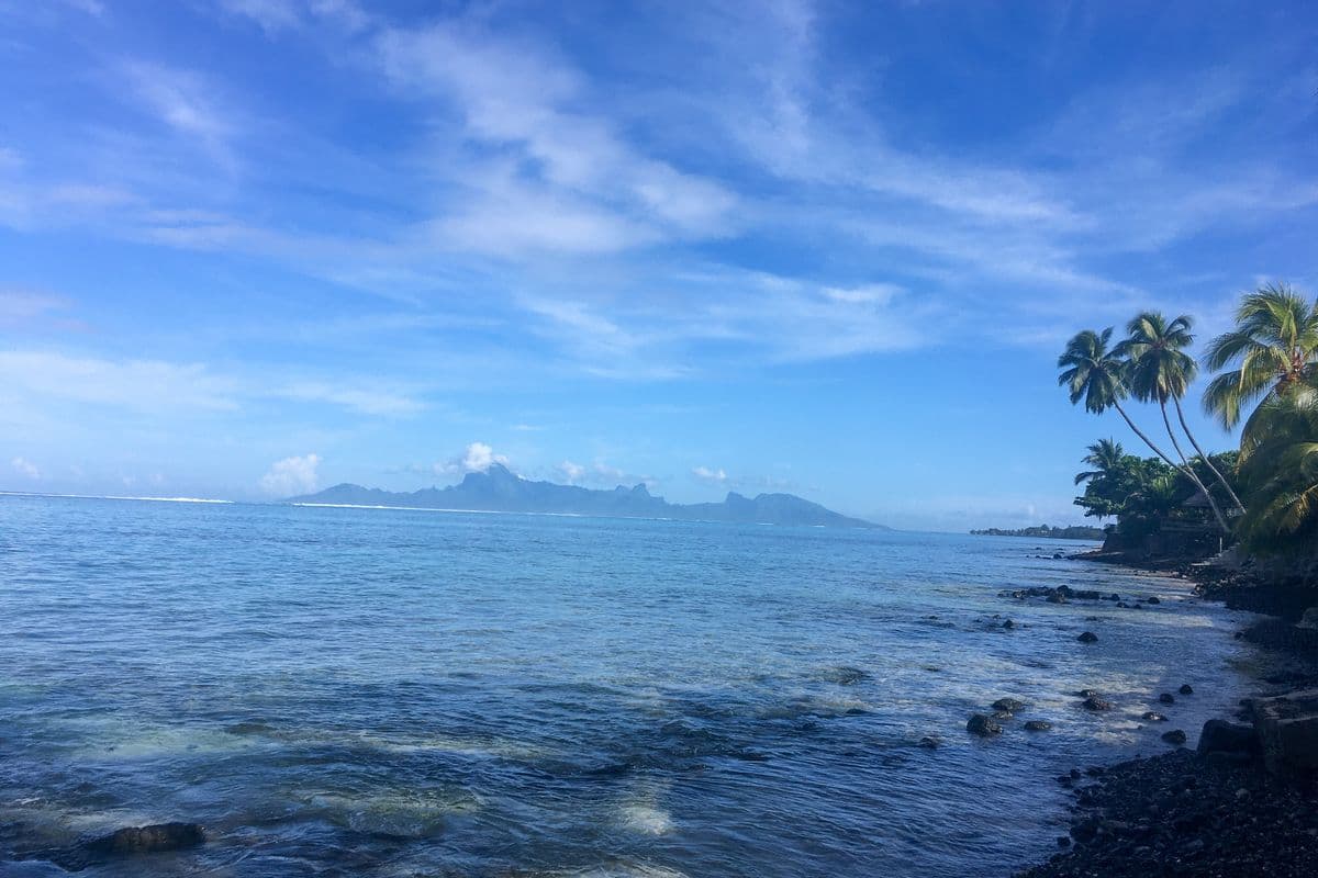 Vue Moorea entre PK18 et PK15-1